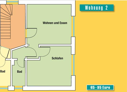 Grundriss Wohnung 2 Branddünenweg